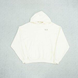 Grailz Cream Lettering Hooded Pullover Sweatshirt